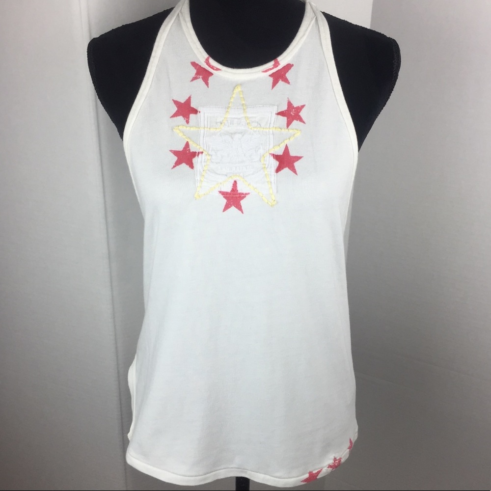 New Free People Racerback Tank We the Free Star